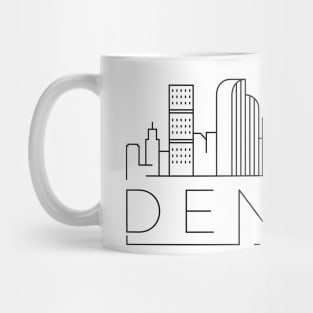 Denver Minimal Skyline Mug